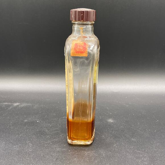 Vintage White Swan Dry Gin Hiram Walker & Sons 1/2 Pint Bottle 1920s-30s - Picture 3 of 8